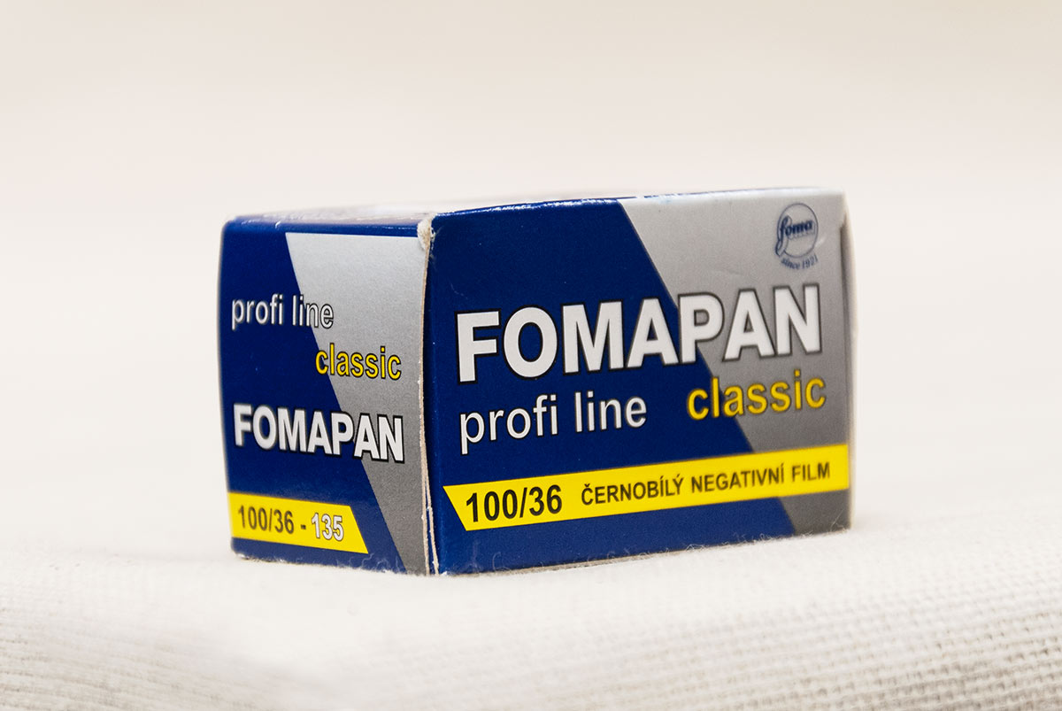 Чёрно-белая фотоплёнка Fomapan 100/36 купить в Красноярске