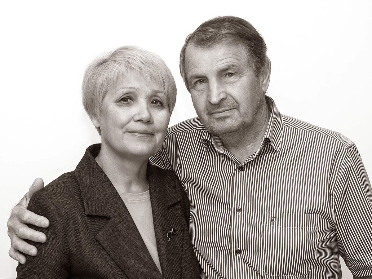 Портрет семейной пары сфотографироваться в Красноярске